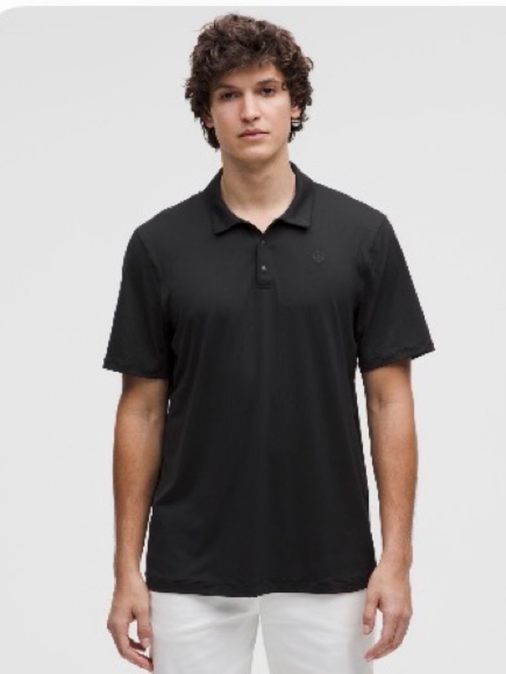 Lululemon sport polo -black xxl